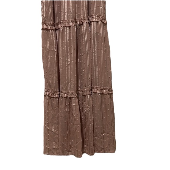 Venus Pink Tiered Maxi Dress - Picture 6 of 9